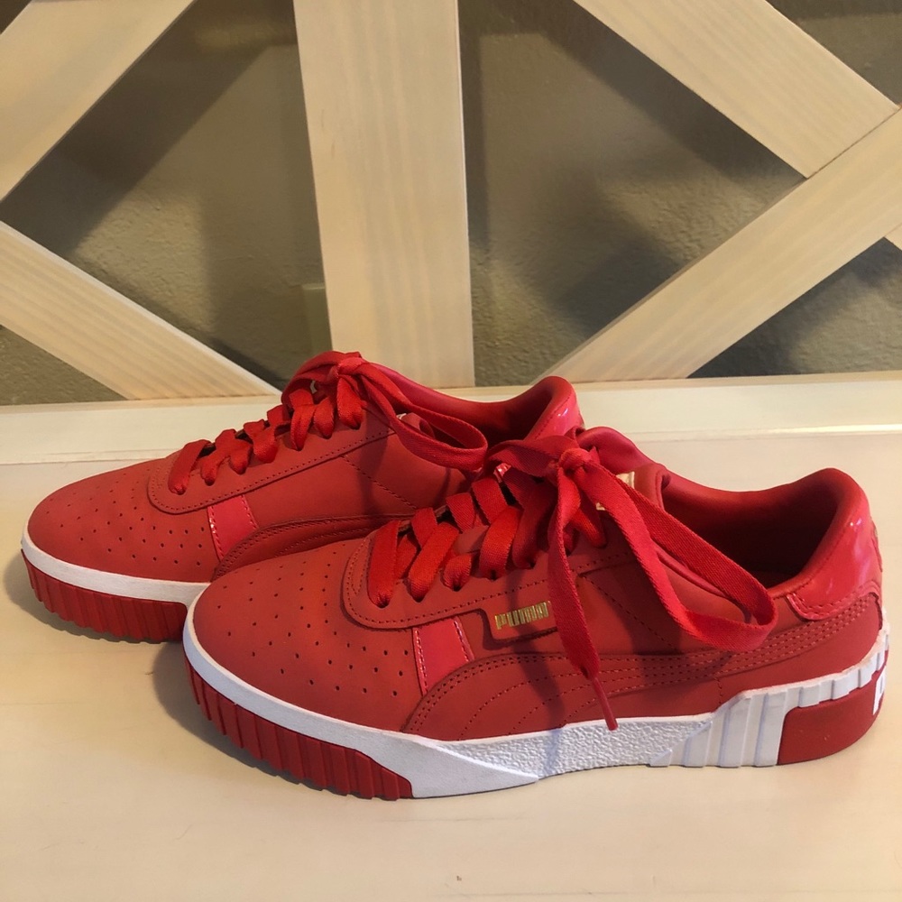 Red Puma Shoes